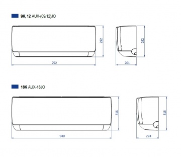 Dimensiuni AUX J-SMART
